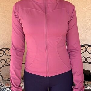 Women’s Pink Zip-Up Jacket